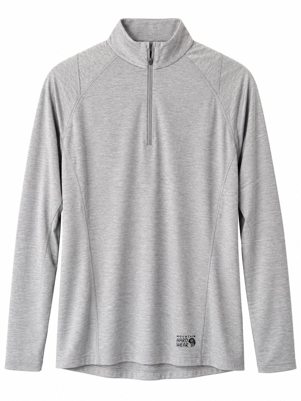 Mountain Hardwear Women’s XL Gray 1/4 Zip Pullover Performance Top